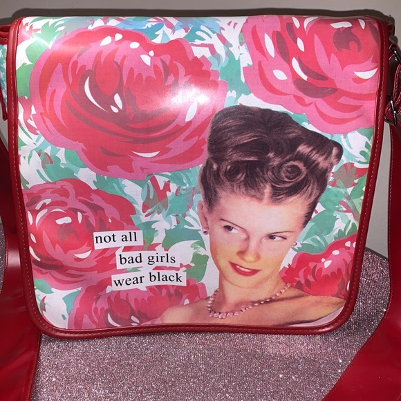Anne Taintor Bags Anne Taintor Not All Bad Girls Wear Black